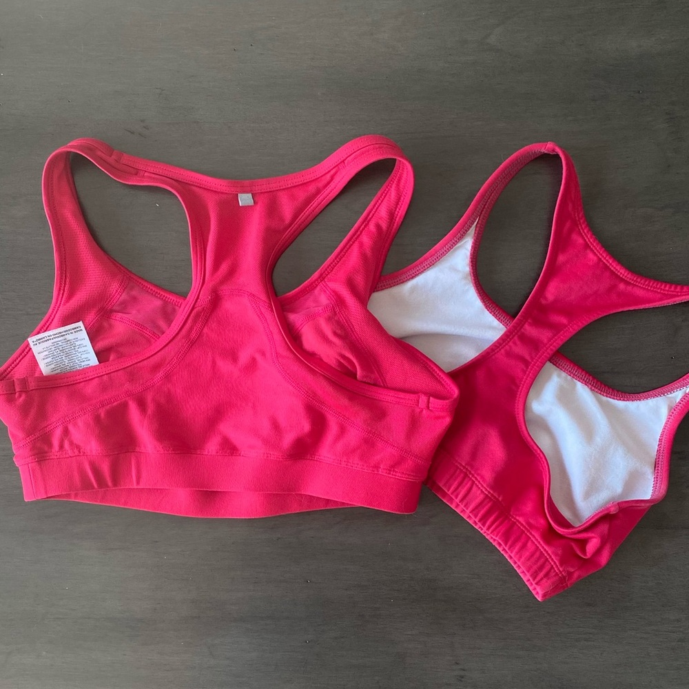 Two Red Sports Bras - Picture 2 of 4